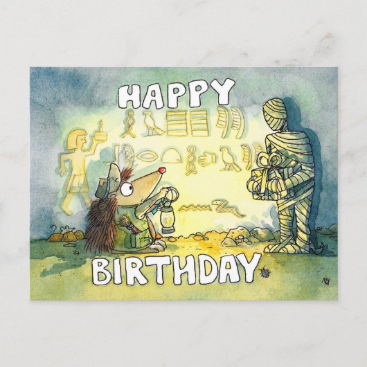 Happy Birthday for History nerds by Nicole Janes Feestdagenkaart (Voorkant)