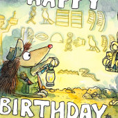 Happy Birthday for History nerds by Nicole Janes Kaart