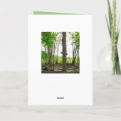 Happy Birthday Forel Vijver Teken Gevist Ontspanni Kaart (Achterkant)