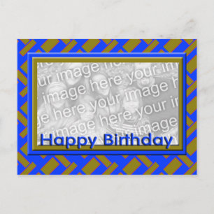Happy Birthday foto lijst Briefkaart