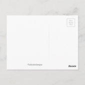 Happy Birthday  fotokaart Briefkaart (Achterkant)