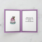 Happy Birthday-fotokaart Kaart (Binnen)