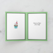 Happy Birthday-fotokaart Kaart (Binnen)