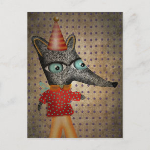 Happy Birthday Fox Briefkaart