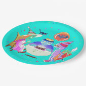 Happy Birthday Frankie (kleur) papier bord (Gekanteld)