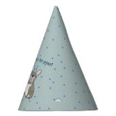 Happy birthday French, bulldog Feesthoedjes (Rechts)