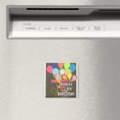 Happy Birthday Fridge Magnets Magneet (Insitu (Vaatwasser))