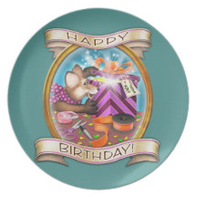 Happy Birthday - Frieda Tails collecteerbaar bord