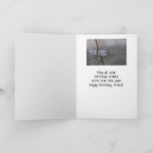 Happy Birthday Friend Dragonfly Dragonfly Kaart (Binnen)