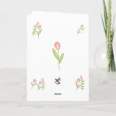 Happy Birthday Friend Kaart (Achterkant)