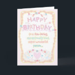 Happy Birthday Friend Kaart<br><div class="desc">Buiten de kaart: 
 Gelukkige verjaardag voor een leuk liefhebbend,  uitzonderlijk aardig,  super geweldig persoon...  
 Aan de binnenzijde van de kaart:  
 ... van iemand die je goed kent en alles over je waardeert! 
 Happy Birthday</div>