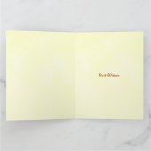 Happy Birthday Friend Kaart (Binnen)