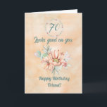 Happy Birthday Friend Waterverf Cactus Kaart<br><div class="desc">Een mooie waterverf cactus kaart om je vriend te laten zien dat je verliefd bent op haar verjaardag</div>