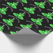 Happy Birthday Frog Cadeaupapier (Hoek)