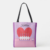 Happy Birthday, From My Heart to Yours: Tote Bag (Achterkant)