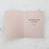 "Happy Birthday from the Gang" Funny Kaart (Binnen)