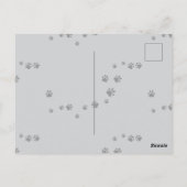 Happy Birthday from Your Furry Friend 2 Photos   Briefkaart (Achterkant)