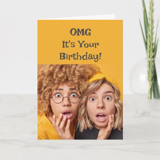 Happy Birthday Fun Humor voor iedereen Kaart (Voorkant)
