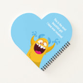 Happy Birthday FUN Monsters kids Notitieboek (Achterkant)