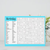 Happy Birthday Fun Play Kaart (Staand voorkant)