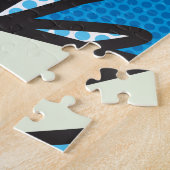 HAPPY BIRTHDAY Fun Retro Comic Book Legpuzzel (Zijkant)