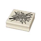 HAPPY BIRTHDAY Fun Retro Comic Book Rubberstempel (Stempel)