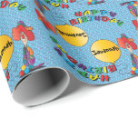 Happy Birthday Funny Clown Cadeaupapier<br><div class="desc">Happy Birthday personaliseer Funny Clown wrapping paper klaar om je te personaliseren. ⭐ Dit product is 100% . De grafiek en de tekst kunnen worden geschrapt, worden bewogen, resized, rond, worden geroteerd, enz.. ⭐ 99% van mijn design in mijn winkel wordt in lagen gedaan. Dit maakt het voor u gemakkelijk...</div>