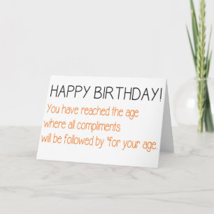 Happy Birthday - Funny Design - Card Kaart