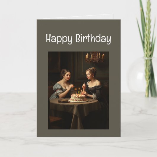 Happy Birthday Funny Friend Ziet er goed uit Kaart (Voorkant)