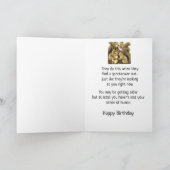 Happy Birthday Funny Squirrel Animal Humor Kaart (Binnen)