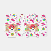 Happy Birthday Gable Favor Box Cupcake Bedankdoosjes (Uitgevouwen)