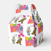 Happy Birthday Gable Favor Box Jubileum Bedankdoosjes (Achterkant)