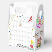 Happy Birthday Gable Favor Box Juni 2022 Bedankdoosjes (Geopend)