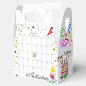 Happy Birthday Gable Favor Box November 2022 Bedankdoosjes (Geopend)