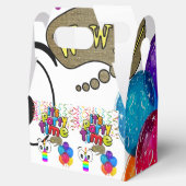 Happy Birthday Gable Favor Box Party Time Bedankdoosjes (Geopend)