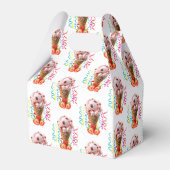 Happy Birthday Gable Favor Box Strawberry Bedankdoosjes (Achterkant)