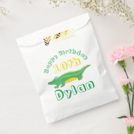 Happy Birthday Gator Alligator Crocodile Bedankzakje
