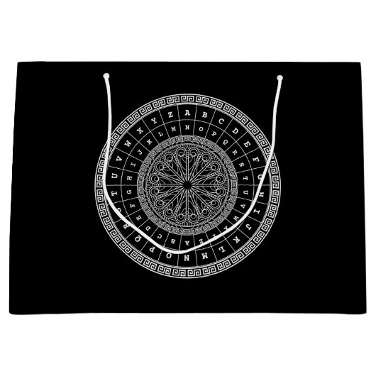 Happy Birthday gecodeerd met ROT13 Cipher Groot Cadeauzakje (Voorkant)