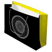 Happy Birthday gecodeerd met ROT13 Cipher Groot Cadeauzakje (Voorkant Gekanteld)