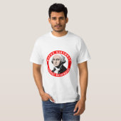 Happy Birthday George Washington Mannen T-shirts (Voorkant volledig)