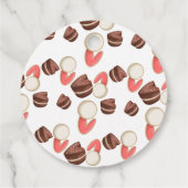 Happy Birthday | GEPERSONALISEERD | | Cupcake en S Bedankjes Labels (Achterkant)