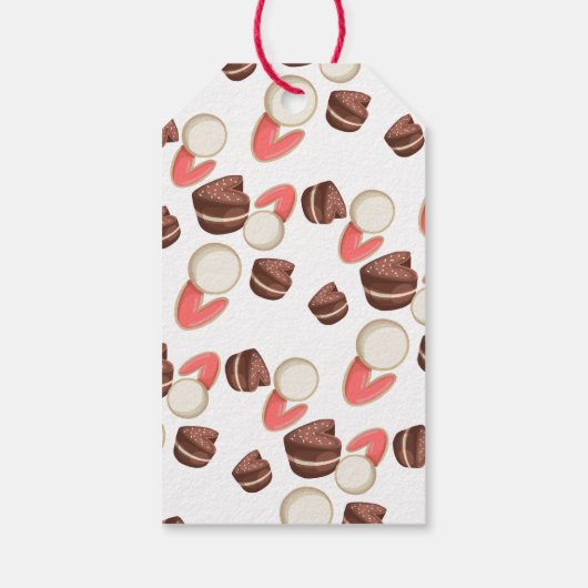 Happy Birthday | GEPERSONALISEERD | | Cupcake en S Cadeaulabel (Achterkant)