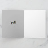 Happy Birthday Gevouwen Wenskaart Blank Binnen Kaart (Binnen)