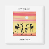 Happy Birthday Geweldige Break Dance Magneet (Voorkant)