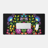 Happy Birthday Geweldige pools Folk Wycinanki Bureaumat (Keyboard & Muis)