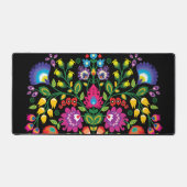 Happy Birthday Geweldige pools Folk Wycinanki Bureaumat (Voorkant)