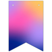 Happy Birthday Ggloing Neon Lights Rainbow Blend Vlaggetjes (Eerste vlag)