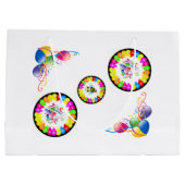 Happy Birthday Gift Bag Balloons Bumblebee Groot Cadeauzakje (Achterkant)