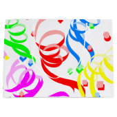 Happy Birthday Gift Bag Confetti Groot Cadeauzakje (Voorkant)