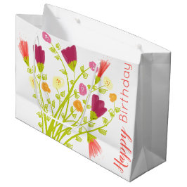 Happy Birthday Gift Bag Groot Cadeauzakje